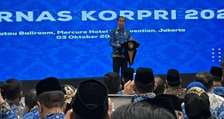 Presiden Joko Widodo (Jokowi) kembali menekankan program belanja produk dalam negeri kepada kementerian, lembaga, dan pemerintah daerah. (Dok)