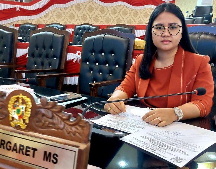 Anggota Komisi I DPRD Kota Medan dari Fraksi PDI-P, Margaret MS