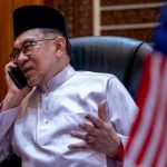 Perdana Menteri (PM) Malaysia Anwar Ibrahim menegaskan dukungan untuk Palestina saat berbicara via telepon dengan seorang pejabat Hamas.(Dok)