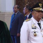 Presiden Joko Widodo (Jokowi) melantik Edy Afrizal Natar Nasution menjadi Gubernur Riau.(Dok)