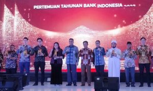 Deputi Kepala Bank Indonesia (BI) Perwakilan Sumut, Yura A Djalins saat pertemuan tahunan BI 2023 tentang Strategi Memperkuat Ketahanan dan Kebangkitan Ekonomi Nasional di Medan.(Dok)