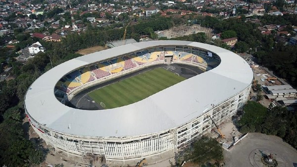 Renovasi empat venue Piala Dunia U-17 2023 disebut sudah tuntas 100 persen. Indonesia sudah siap untuk menggelar hajatan ini mulai 4 November 2023.(Dok)