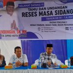 Pelaksanaan Reses Anggota DPRD Kota Medan Parlindungan SH MH pada Masa Sidang III Tahun ke IV Tahun Anggaran (TA) 2023 di Jalan Kesehatan Lingkungan 3 Kelurahan Sei Kera Hilir 1 Kecamatan Medam Perjuangan dan Jalan Bhayangkara Gang Setia Jadi/Abadi Lingkungan 9 Kelurahan Indra Kasih Kecamatan Medan Tembung, Minggu (10/12/2023).(foto:informasiterpercaya.com)