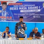 Anggota DPRD Kota Medan, Parlindungan SH MH melaksanakan Reses Masa Sidang I Tahun ke V Tahun Anggaran (TA) 2024 di Jalan Bersama Lingkungan 10 Kelurahan Bantan Kecamatan Medan Tembung, Sabtu (20/01/2024).