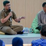 Wali Kota Medan, Bobby Nasution saat hadiri Talk Show