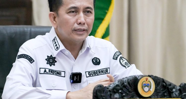 Pj Gubernur Sumatera Utara Agus Fatoni memberi ucapan selamat atas prestasi para atlik Sumatera Utara yang bisa meraih empat besar di perhelatan PON XXI 2024