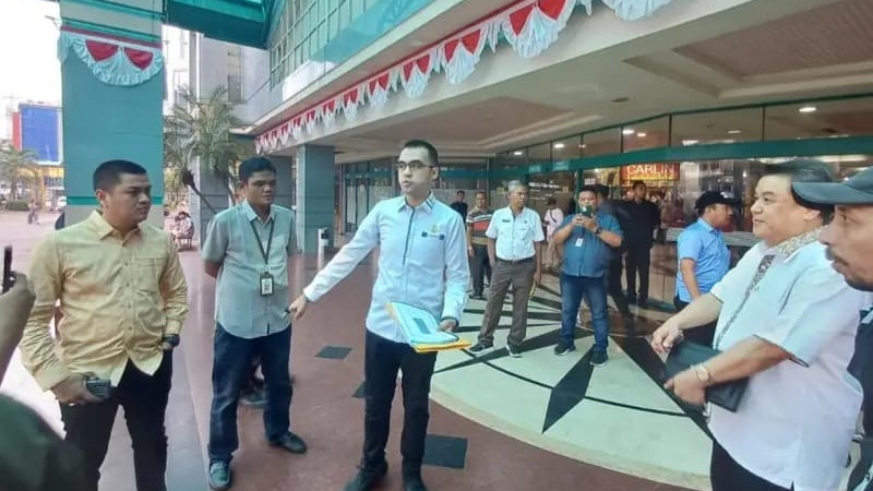 Komisi III Desak Pemko Medan Batalkan Perpanjangan Sewa Medan Mall.