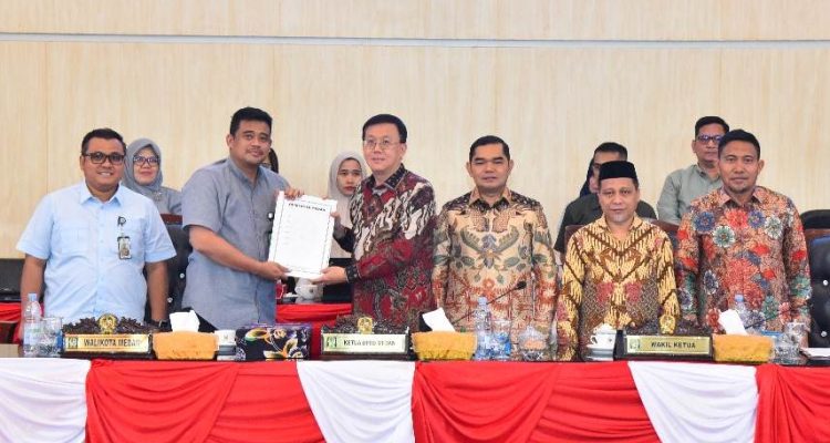 DPRD Medan Sahkan APBD Kota Medan TA 2025 Rp 7,4 T Lebih