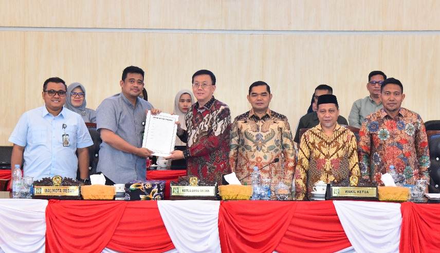 DPRD Medan Sahkan APBD Kota Medan TA 2025 Rp 7,4 T Lebih