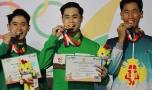 Pewushu Sumut Harris Horatius Raih Emas