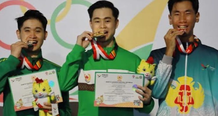 Pewushu Sumut Harris Horatius Raih Emas