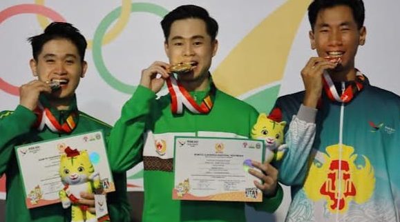 Pewushu Sumut Harris Horatius Raih Emas