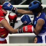 Atlet Kickboxing Jatim Viona Amalia Menang TKO atas Yoanita Rostika dari NTT