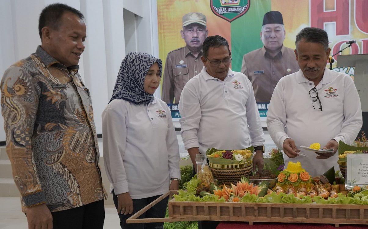 Pemerintah Kabupaten Asahan melalui Dinas Koperasi, Perdagangan dan Perindustrian Kabupaten Asahan peringati Hari Ulang Tahun (HUT) Koperasi ke-77.