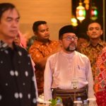 Bupati Bengkalis Kasmarni diwakili Staf Ahli Bidang Ekonomi, Keuangan dan Pembangunan H. Bustami HY menghadiri majelis sambutan Hari Kebangsaan Malaysia ke-67 dan sambutan Hari Malaysia Tahun 2024. (Dok)