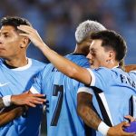 Uruguay mengalahkan Kolombia 3-2 di Kualifikasi Piala Dunia 2026 Zona Conmebol. (Foto: Ernesto Ryan/Getty Images)