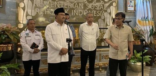 Kemensos dan BP Taskin Kerja Sama Penanggulangan Kemiskinan Ekstrem.(Dok)